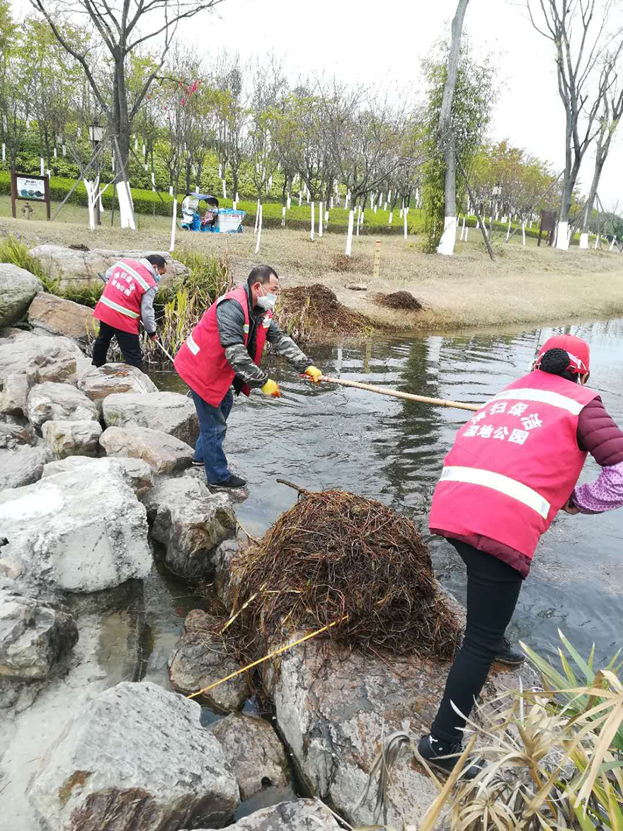 小枧生態公園開展大掃除活動1 小枧生態公園開展大掃除活動1