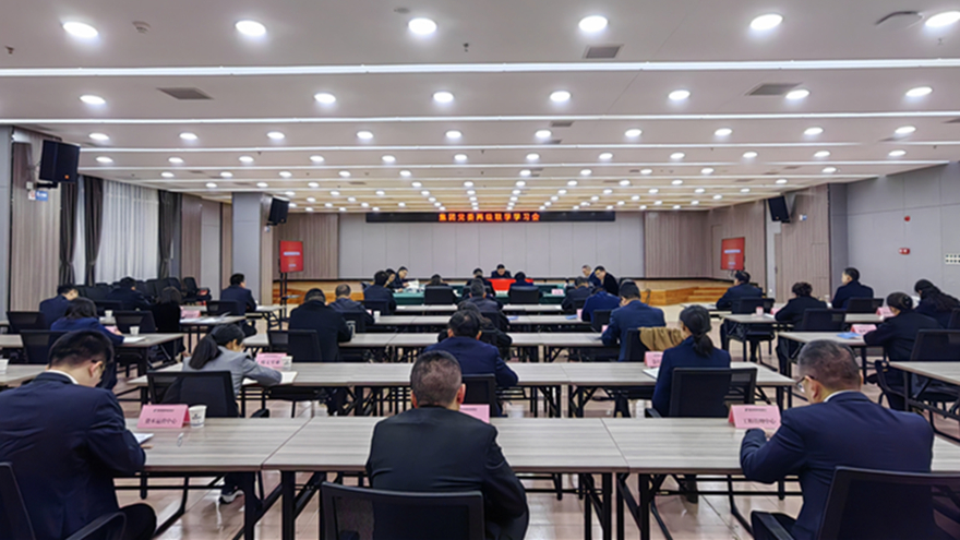 綿投集團黨委召開兩級聯學學習會_副本